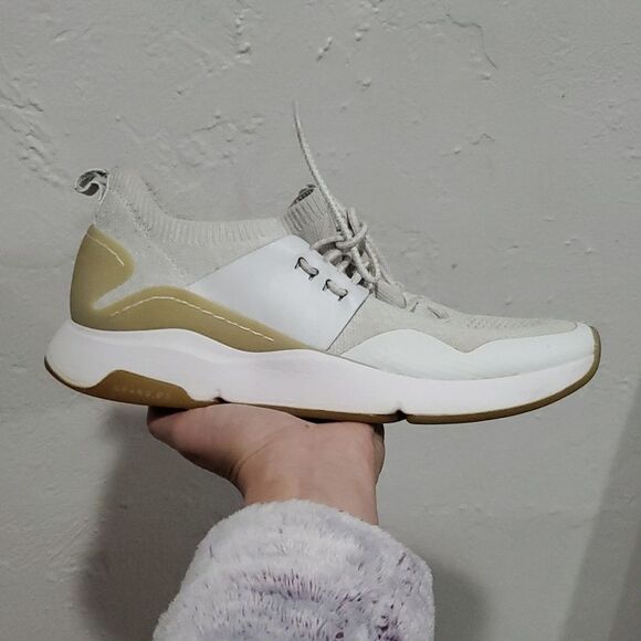 Cole Haan Zero Grand All Day Trainer in White & Beige Size 9 - Picture 12 of 13